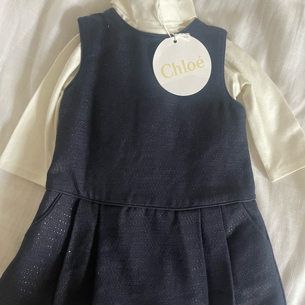Chloe baby girl turtle dress 3m